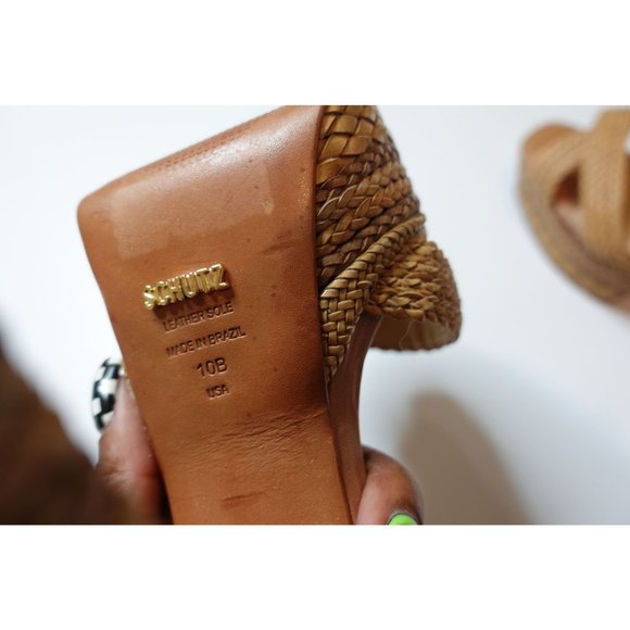 Schutz Lorah Heel in Desert Ankle Strap Buckle Closure - Picture 14 of 16